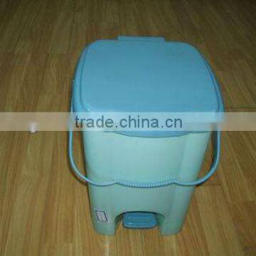 high quality good design portability plastic dustbin injection mould