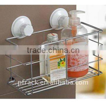 stainless steel soap holder in bathroom P-2203