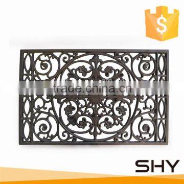 decorative cast iron doormat