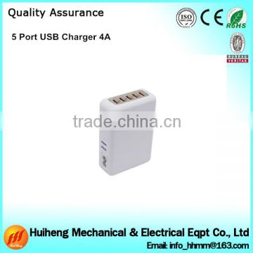 Universal Multi 5 Ports USB Charger with CE RoHS