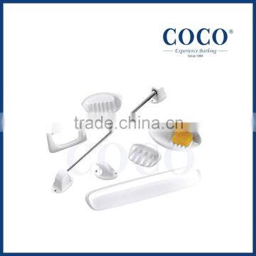 Ceramic Towel Tissure Soap Holder Bathroom Accessory Set