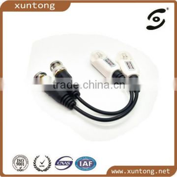 Single-channel cctv Balun for bnc connector terminal Camera CCTV balun transmission