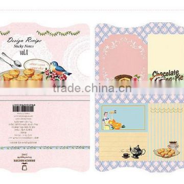 promotional notepad /custom note pad/sticky memo pad