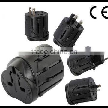 Hot selling  plug with socket type travel adapter 4 way plug adaptor