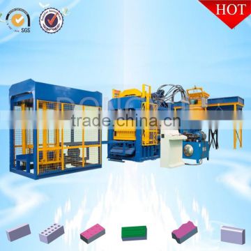 Fully automatic concrete road block making machine QT10-15