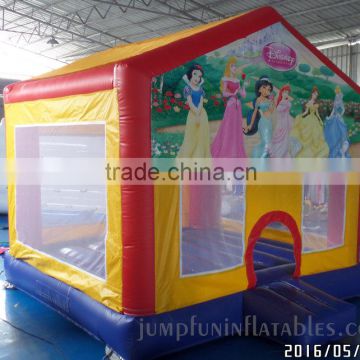 Inflatable Princess House with good quality Jumping bounce castle chidlren park