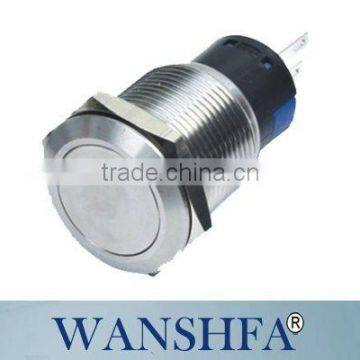 PBS-GQ19L Self lock metal 250v Push Button Switch