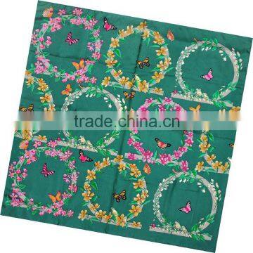 Wholesale Silk Twill Square Scarves 1027-1 Factory Direct in China