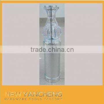 high quality round aluminiu glass table legs