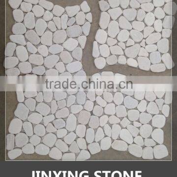 natural stone pebble stone floor mat