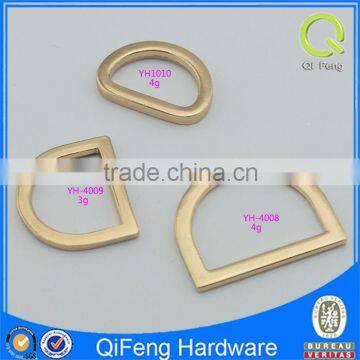 Flat Wire Zinc Alloy Bulk Metal d Ring Provide Kinds of Size