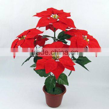 Yiwu Aimee Supplies bulk buy christmas flowers decorations,artificial christmas flower(AM-CD020)