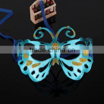 Fashion colorful pvc butterfly mask ,carnival party mask venetian masquerade dress mask