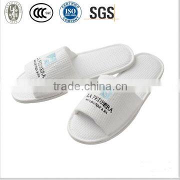 High Quality White Cotton Disposable Wholesale Hotel Slippers