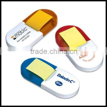 Mini cute custom logo sticky note pad distrib ped sticky note padute one by one use for bank and office
