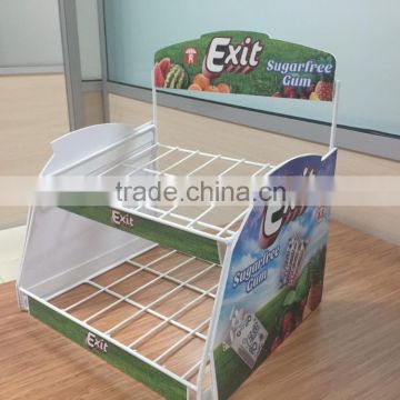 Supermarket Snack Rack/counter top snack shelf