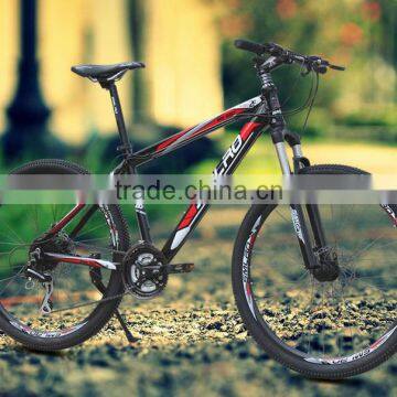 New design Trade assurance DIY 26 inch Aluminum mountain bike/Bicycle with Shi-ma-no derailleur/Mountain bike frame