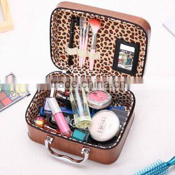 Chinese Factories Wholesale Custom Portable Luxurious Leather Dressing Case, Han Edition Eye Shadow Box photo-5