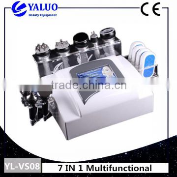 Salon Use 7 IN 1 Ultrasonic Cavitation Vacuum RF slimming equipment