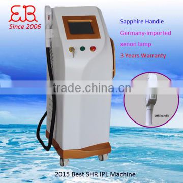 ELOS shr ipl hair removal for blond red and grey hair