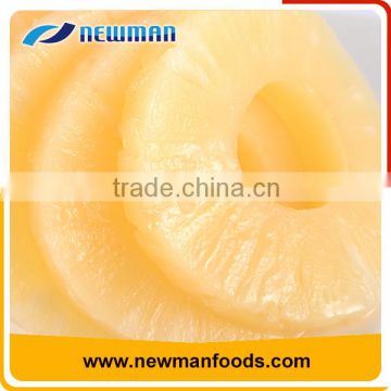 Best quality fresh thailand pineapple material cheap pineapple slice canned price