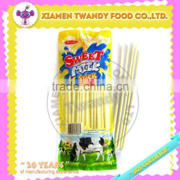 cow milk powder pipe stick candy