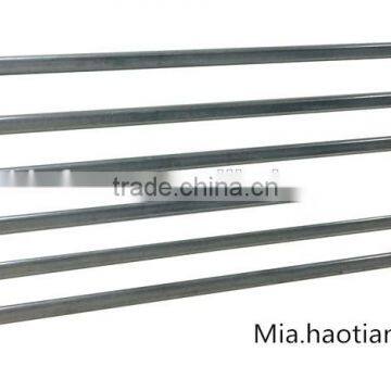 galvanized oval pipe welded cattle/horse panels 6-bar 75x40mm Anping factory