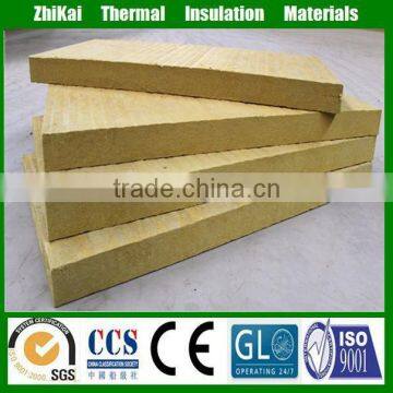 80kg/m3 rock wool sandwich panel, Fireproof rock wool insulation/