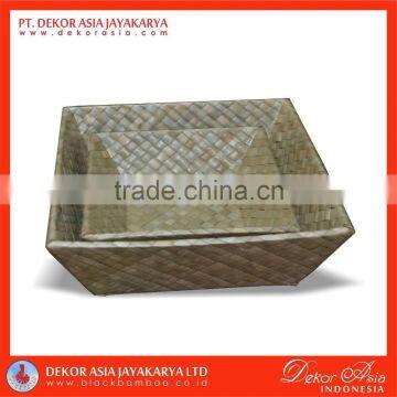 Pandanus Tapered Square Set Of 2