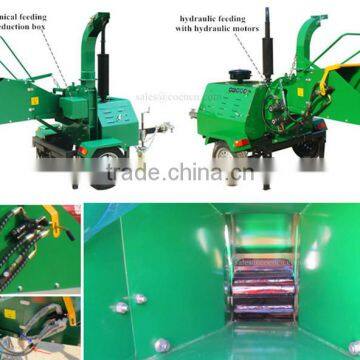 Factory Supply Wood Chipper Shredder Wood Chipping Machine With Hydraulic System photo-5