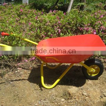 Wheelbarrow for kids with single solid Wheel WB0102 Kids wheelbarrow for toy