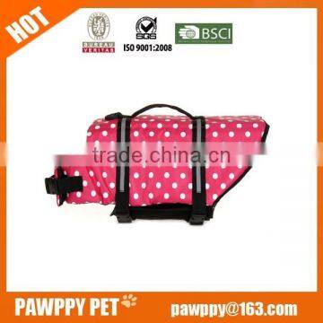 Pink Dots Swimming Safety Vest for Dogs photo-2