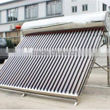 Guangzhou Supplier 60-384L Homeuse Rooftop Solar Water Heater