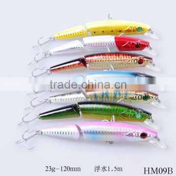 Top quality good swim action plastic fishing hard lure