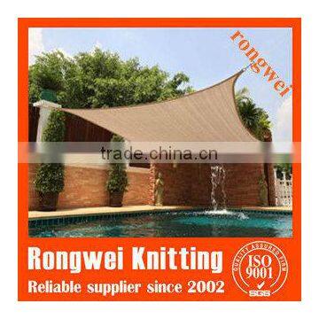 outdoor rectangle swimming pool shade sail