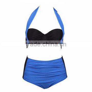 Women's Bandage Cris Cross Swimwear Push Up Bating Suit High Waist Bikini photo-5