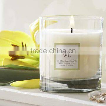 Customized 100% Natural Soy Wax Candle in Glass Jar , Scented Candle,natural Essence From France photo-2