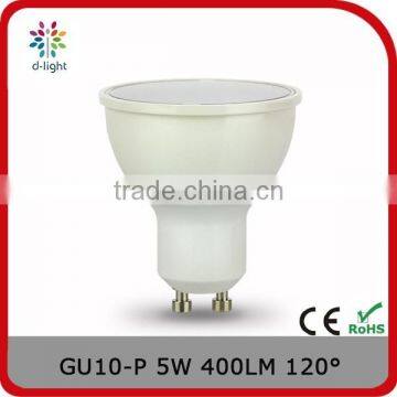 new products gu10 plastic 5w 400lm led lights home 40w incandescent replacement led bulbs with ce rohs