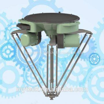 High efficiency delta robot for handling small objects 3kg load
