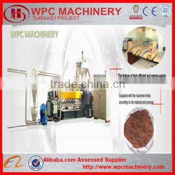 WPC Granulating machine