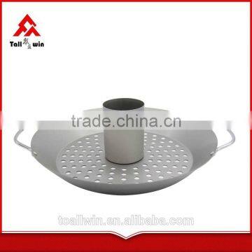 High Quality Carbon Steel BBQ Grill Pan With Removable Handles photo-4