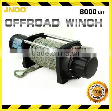 Featured waterproof 3629kg/8000lbs self recovery winch