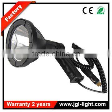 outdoor emergency search light portable handheld cree 10w LED rechargeable work spotlight model 5JG-T61LED-12V