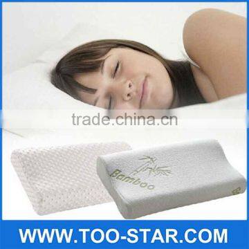 Bamboo Fabric Latex Pillow Memory Foam Massage Pillows Neck Cervical Healthcare Pillows photo-2