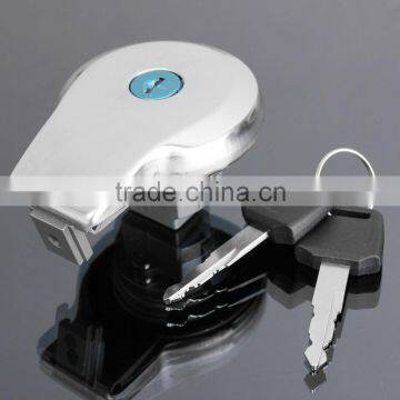 Motorcycle Fuel Gas Tank Cap Lock With Two Keys For Yamaha Virago V125 V250 400 535 750 1100 photo-3