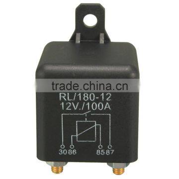 Switch Split Charge 12V 100Amp 4 Pin Heavy Duty ON OFF Relay for Car Van Boat photo-2