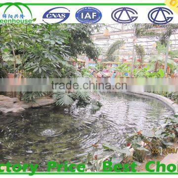 Commercial T Shape Glass Greenhouse Garden Used Sale photo-6