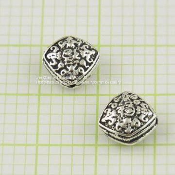 Silver Spacer Beads DIY Beads For Jewelry Making Bracelet