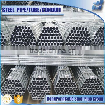 3"2.6mm China supplier hot dip galvanized round steel pipe for sale