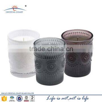 decorative glass containers for candles